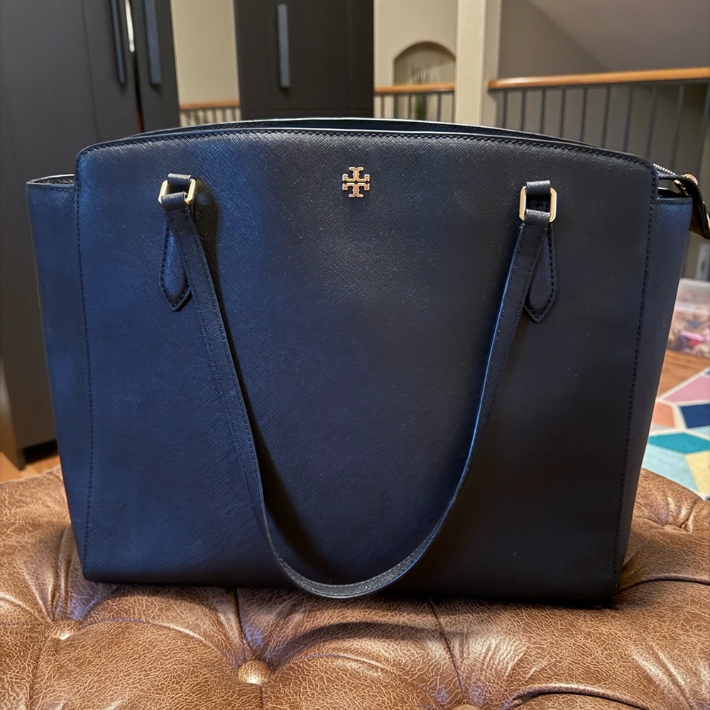 Tory Burch Black Tote Bag